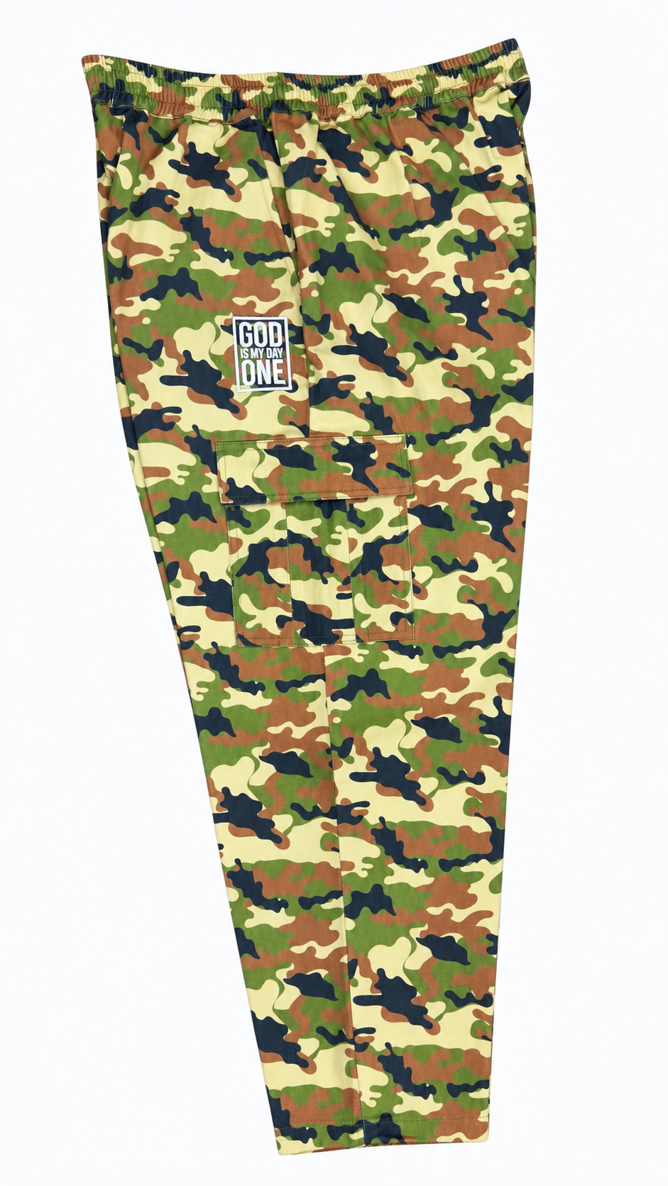 God Is My Day One Camouflage Christian Tracksuit Set | Embroidered