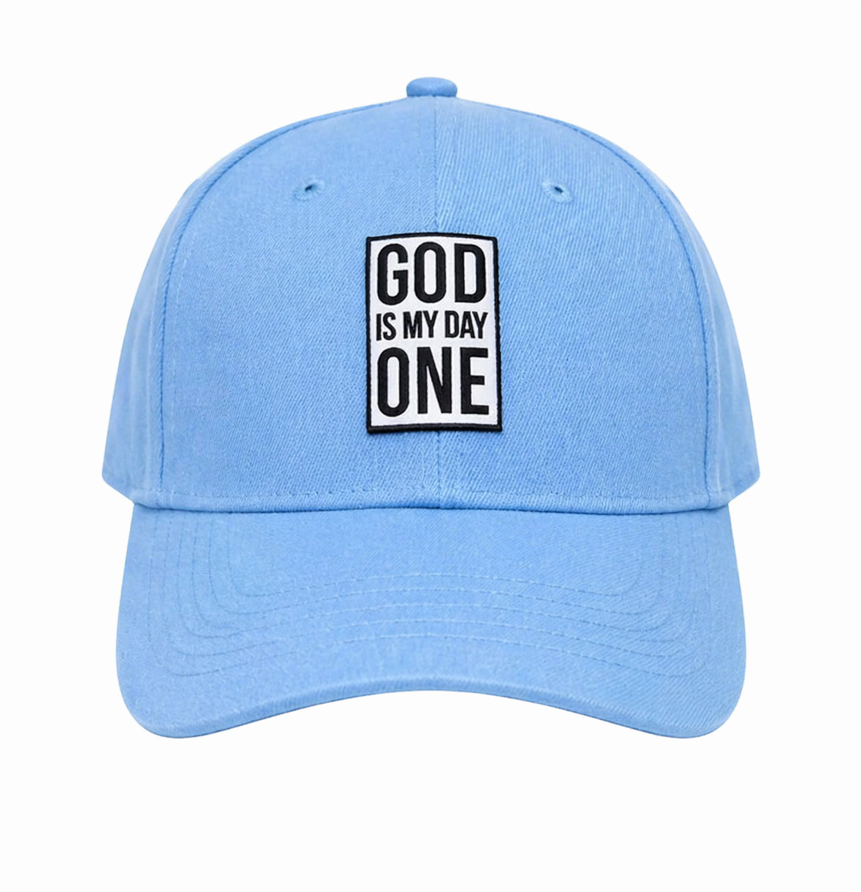 GOD IS MY DAY ONE™ — NC BLUE SNAPBACK